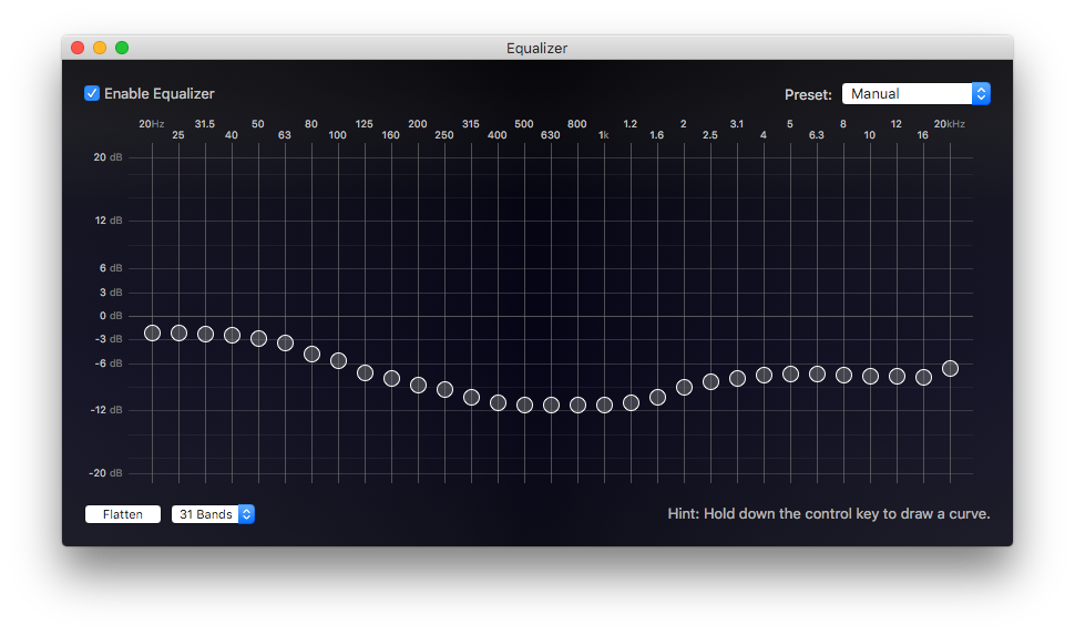 31 Band Equalizer.